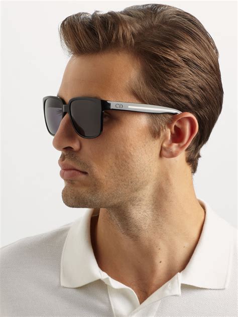 dior noir mens sunglasses|sunglasses rimless men's Dior.